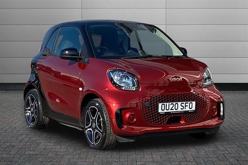 Used Smart ForTwo Electric Drive Premium 60 kW (82 HP) 2020 Carmine red Coupe