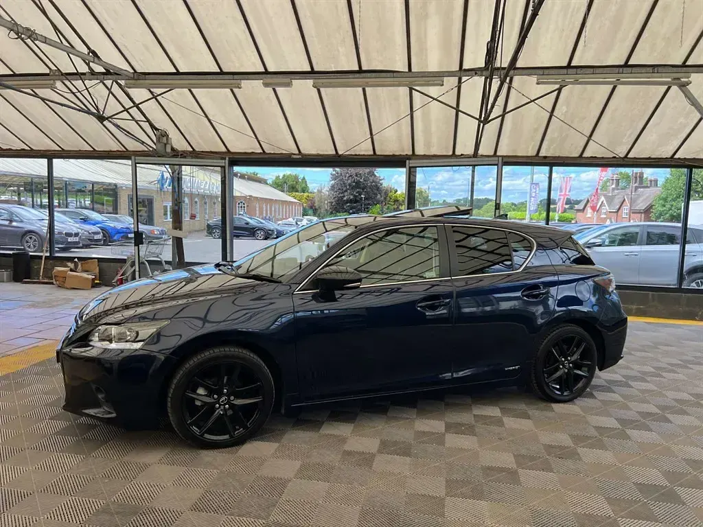 Used Lexus CT200h Sport Line 2017 Blue Hatchback
