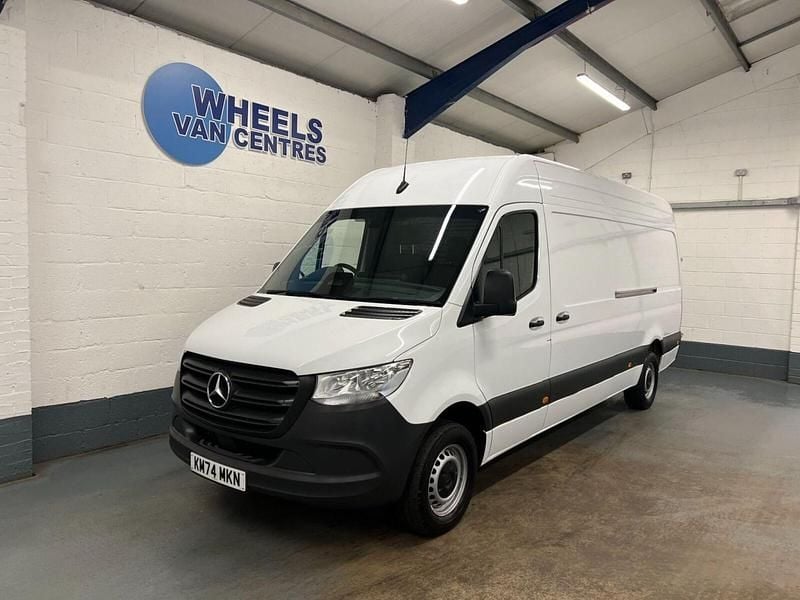 White Used 2024 Mercedes Sprinter Van | £29,790 (Fair price) - Image 1/4