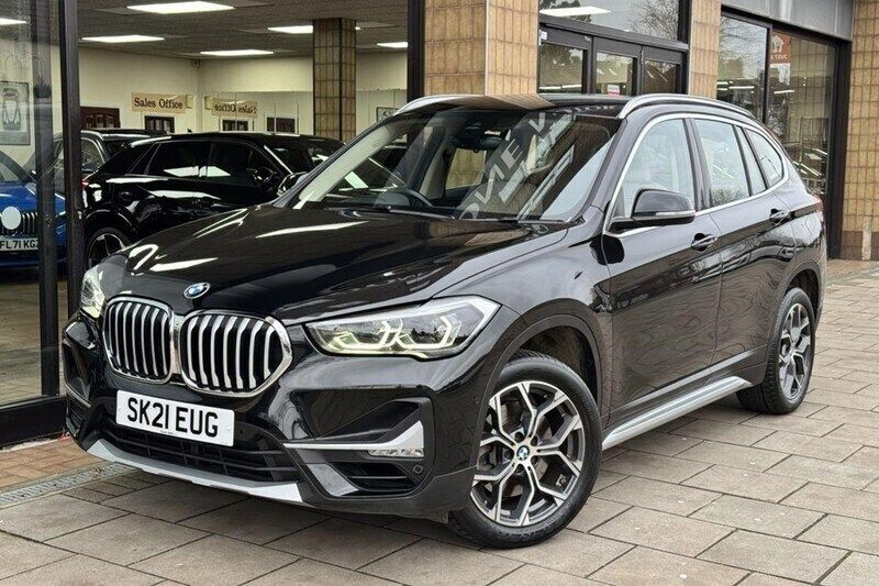 Black Used 2021 BMW X1 xLine SUV | £23,450 (Fair price) - Image 1/1