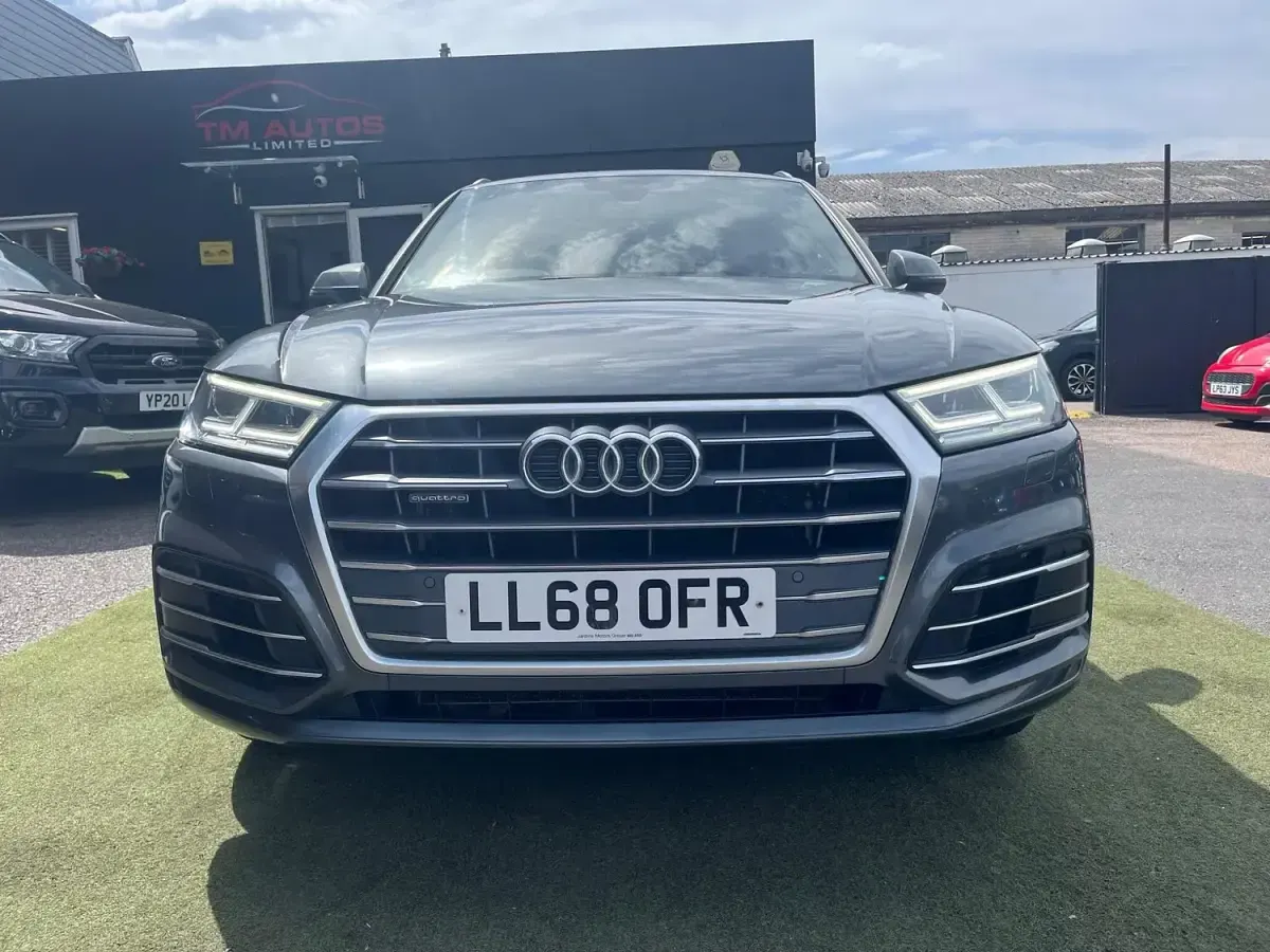 Used Audi Q5 S-Line 190 HP (139 kW) 2018 Grey SUV