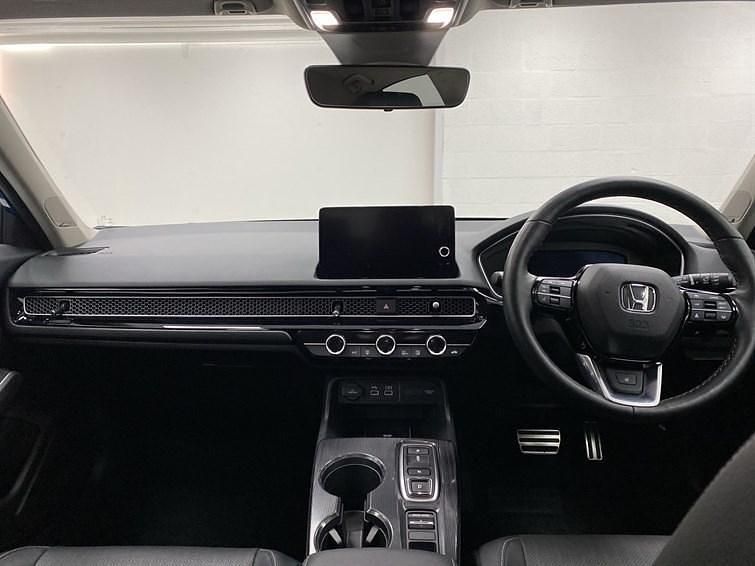 Used Honda Civic Advance 2023 Blue Hatchback