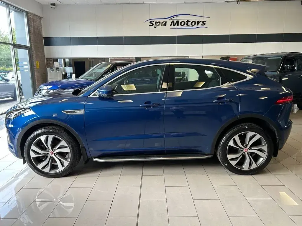 Used Jaguar E-Pace R-Dynamic 204 HP (150 kW) 2021 Blue SUV