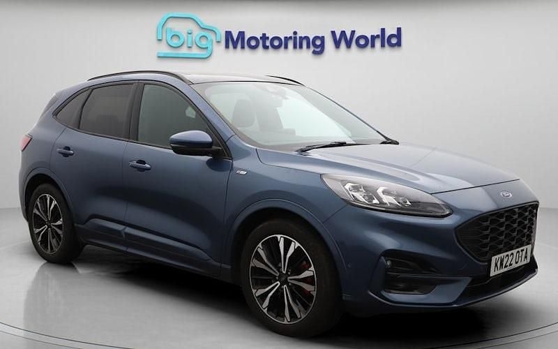Blue Used 2022 Ford Kuga ST-Line X SUV | £15,500 (Fair price) - Image 1/4