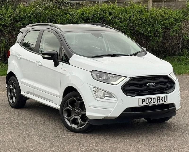 Used Ford Ecosport ST-Line 125 HP (91 kW) 2020 White SUV