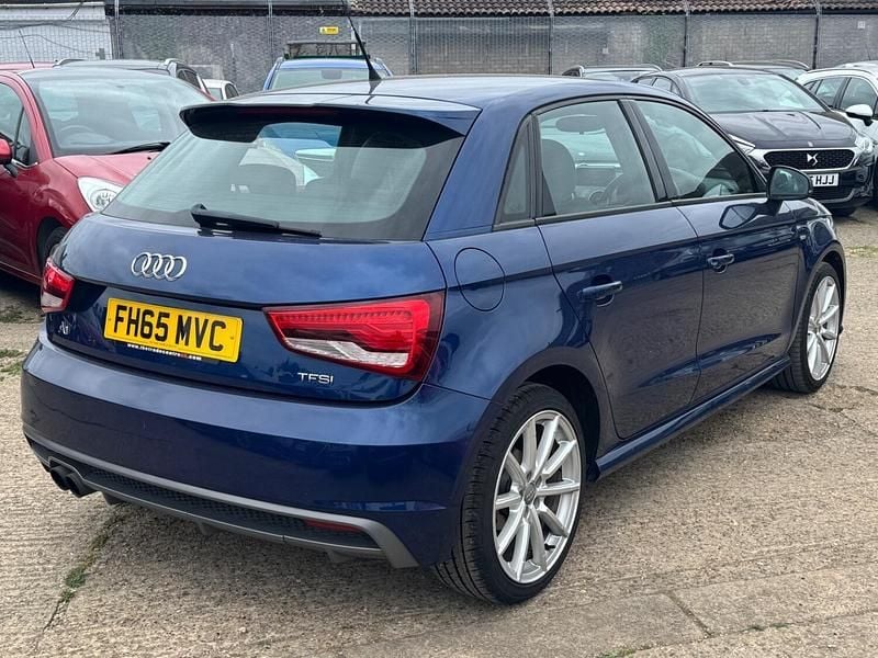 Used Audi A1 S-Line 2015 Blue Hatchback