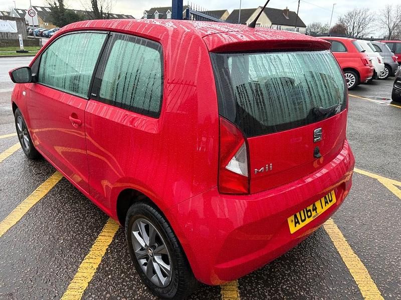 Begagnad Seat Mii I-Tech 60 HK (44 kW) 2014 Röd Halvkombi