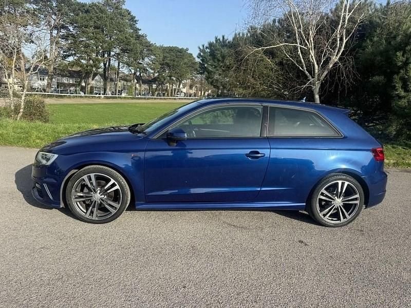 Used Audi A3 S-Line 150 HP (110 kW) 2013 Blue Hatchback