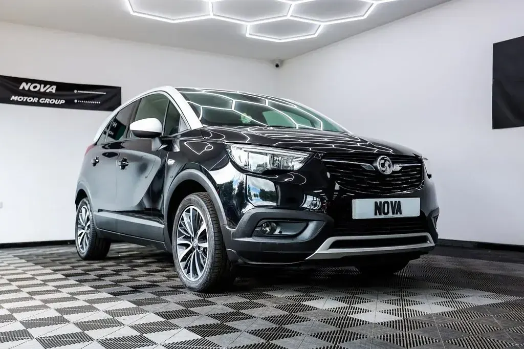 Used Vauxhall Crossland X Elite 110 HP (80 kW) 2019 Black SUV