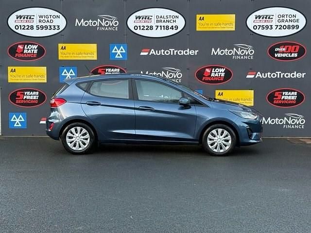 Used Ford Fiesta Trend 100 HP (73 kW) 2023 Blue Hatchback