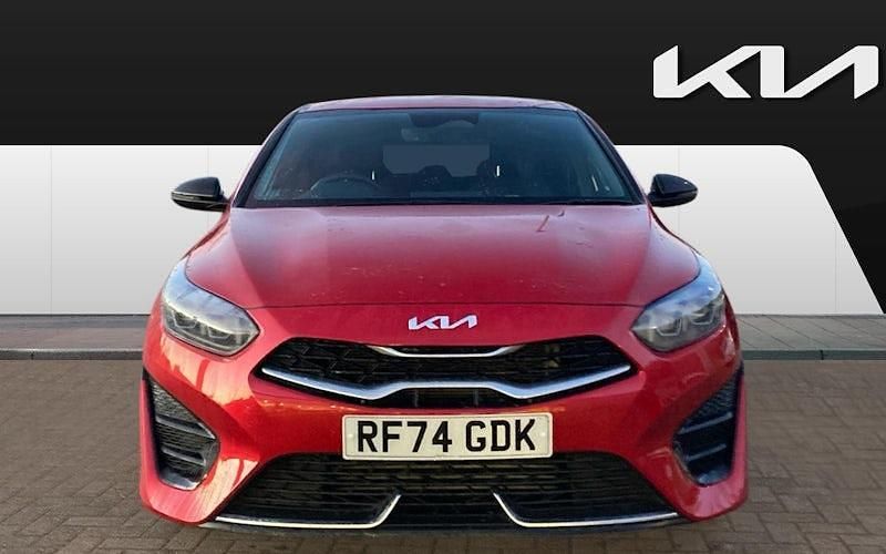Used Kia Ceed GT-Line 140 HP (102 kW) 2024 Red Hatchback