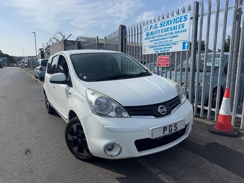 Used Nissan Note N-TEC 88 HP (64 kW) 2012 White MPV