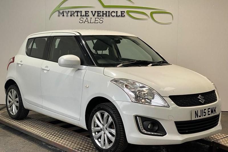 Used Suzuki Swift SZ3 94 HP (69 kW) 2015 White Hatchback
