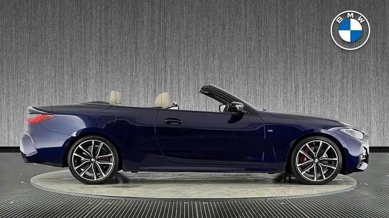 Used BMW 420 M Sport 187 HP (137 kW) 2022 Blue Cabriolet