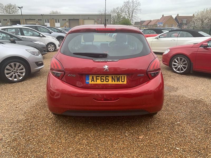 Used Peugeot 208 Active 2017 Red Hatchback