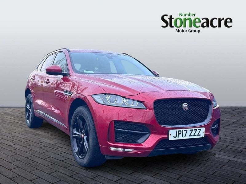 Used Jaguar F-Pace R-Sport 180 HP (132 kW) 2017 Red SUV