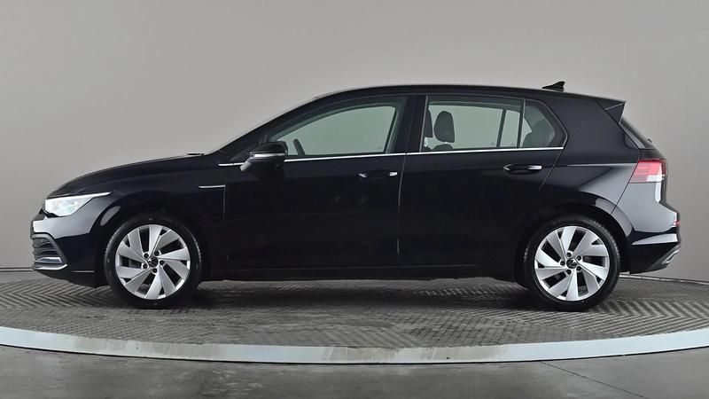 Used VW Golf VIII Style 150 HP (110 kW) 2021 Black Hatchback