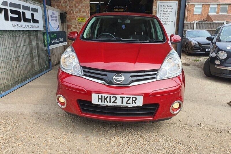 Red Used 2012 Nissan Note N-TEC MPV | £3,650 (Fair price) - Image 1/1