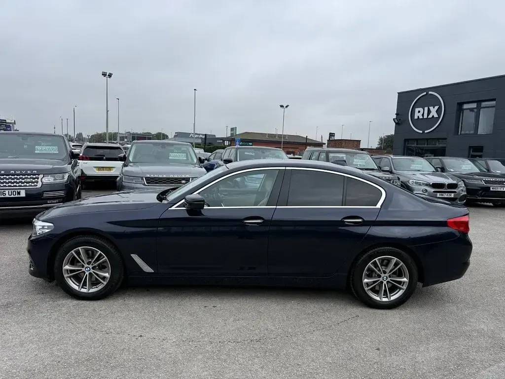 Used BMW 520 190 HP (139 kW) 2018 Blue Sedan