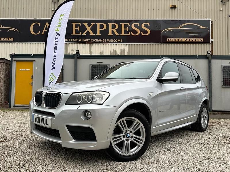 Silver Used 2011 BMW X3 M Sport SUV | £6,399 (A bit pricey) - Image 1/4