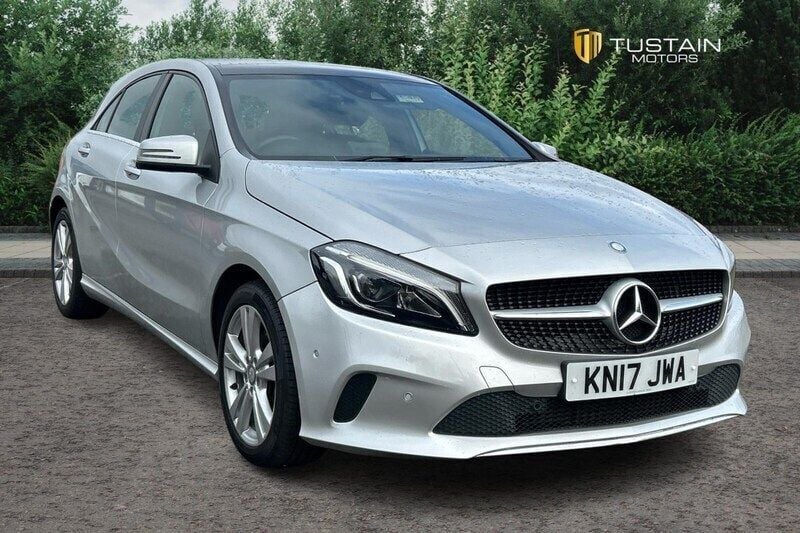 Silver Used 2017 Mercedes A200 Premium Plus Hatchback | £11,999 (Good price) - Image 1/4