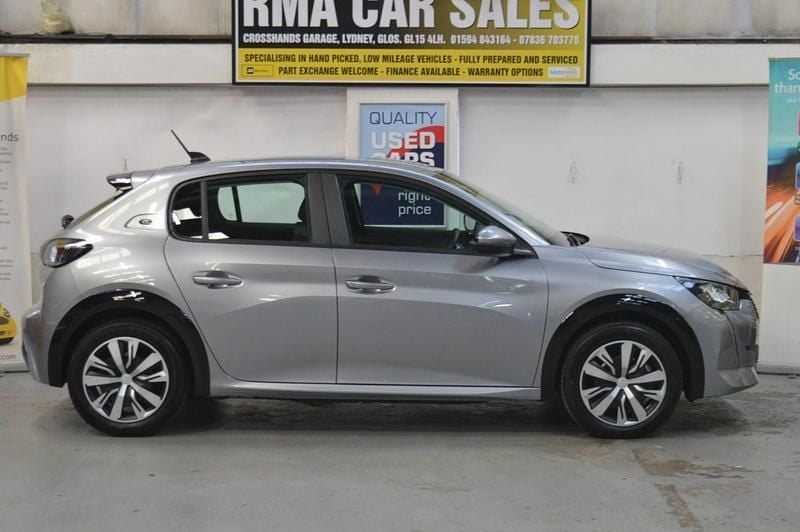 Used Peugeot e-208 Active 100 kW (136 HP) 2020 Grey Hatchback