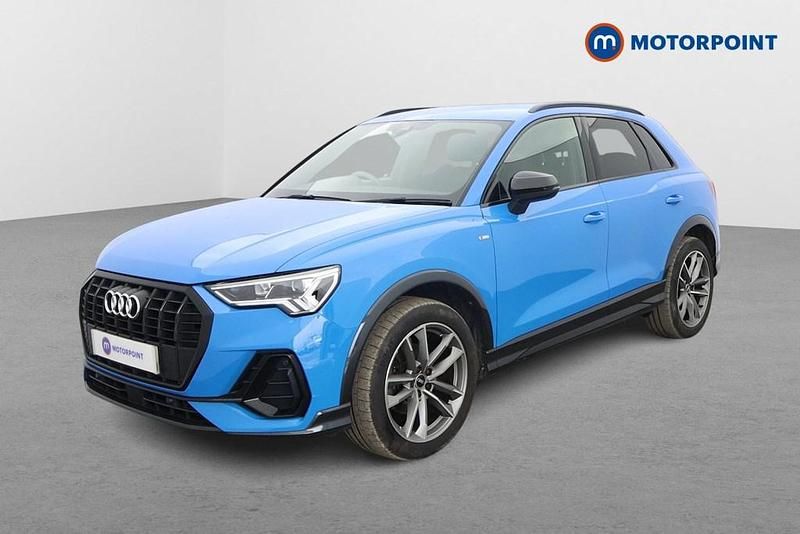Used Audi Q3 Black Edition 2021 Blue SUV