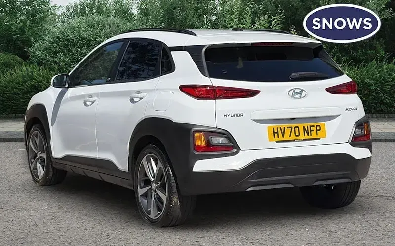 Used Hyundai Kona Edition 120 HP (88 kW) 2020 White SUV