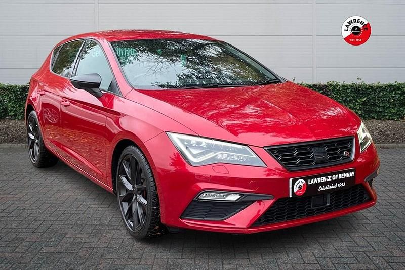Used Seat Leon Black Edition 2020 Red Hatchback