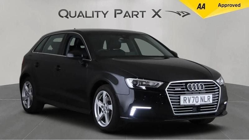Black Used 2020 Audi A3 Sportback e-tron Advanced Sedan | £15,575 (Super price) - Image 1/4