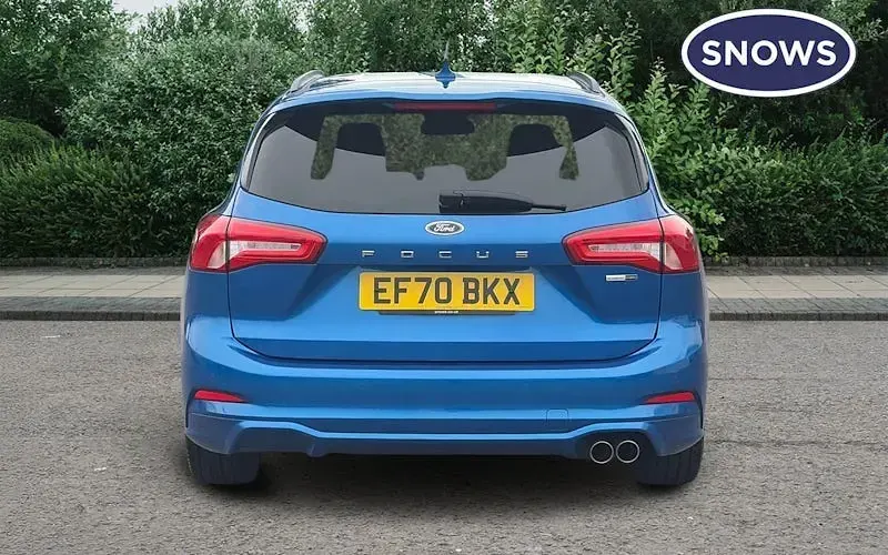Used Ford Focus ST-Line 155 HP (114 kW) 2020 Blue Estate