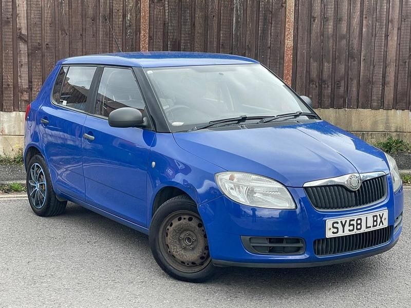 Blue Used 2008 Skoda Fabia Drive Hatchback | £1,295 - Image 1/3