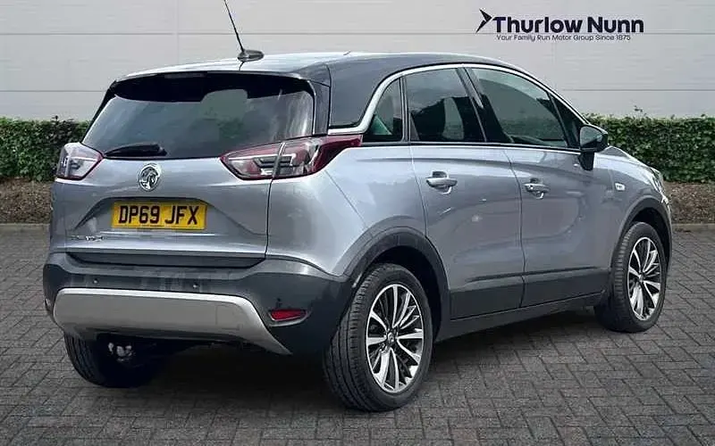 Used Vauxhall Crossland X Elite 131 HP (96 kW) 2020 Quartz grey SUV