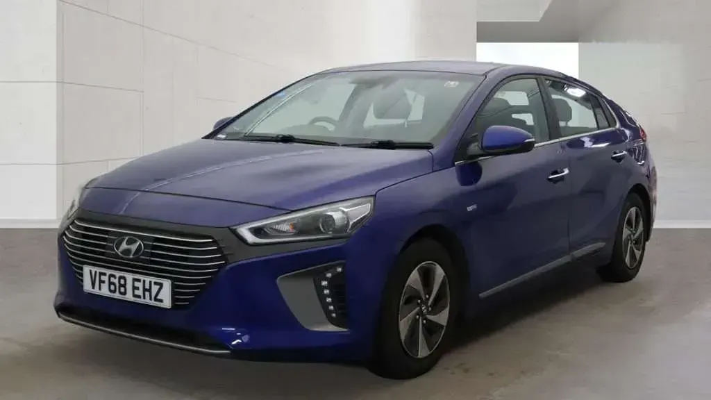 Used Hyundai Ioniq Premium 2019 Blue Hatchback