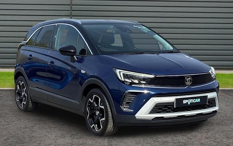 Used Vauxhall Crossland SRi 83 HP (61 kW) 2021 Blue SUV
