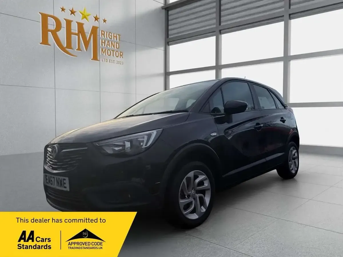 Used Vauxhall Crossland X S 2017 Black SUV