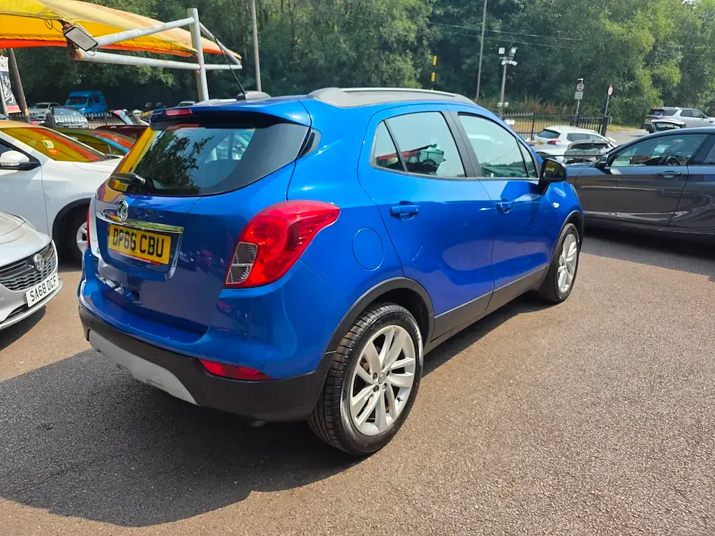 Used Vauxhall Mokka X Active 115 HP (84 kW) 2016 Blue SUV