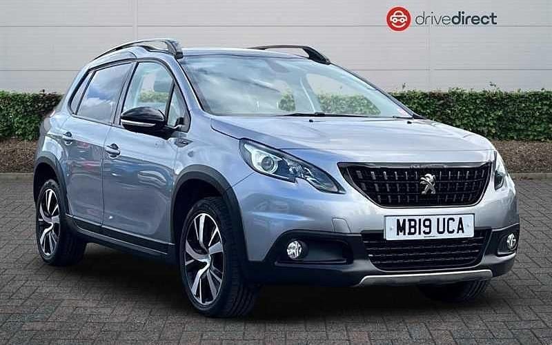 Grey Used 2019 Peugeot 2008 GT-line SUV | £8,690 (Good price) - Image 1/4