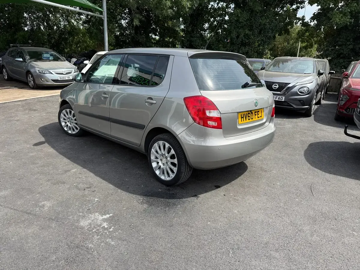 Used Skoda Fabia Elegance 105 HP (77 kW) 2010 Beige Hatchback