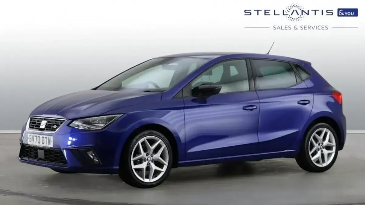 Second-hand Seat Ibiza FR 94 CP (69 kW) 2020 Albastru Hatchback