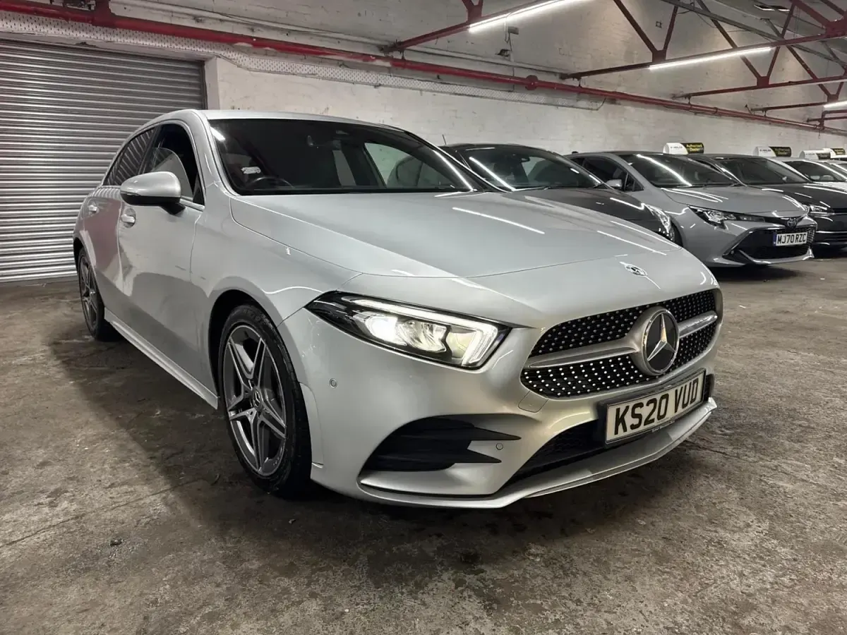 Used Mercedes A180 Executive 116 HP (85 kW) 2020 Silver Hatchback