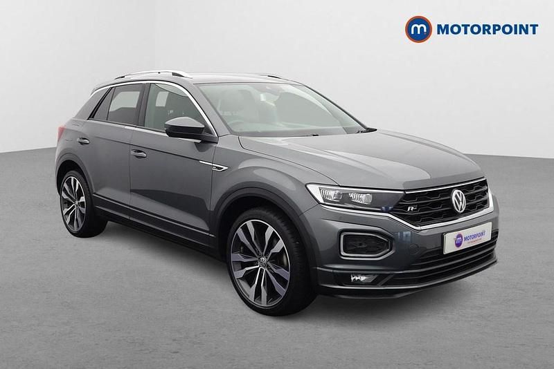 Grey Used 2019 VW T-Roc R-line SUV | £21,299 (Fair price) - Image 1/4