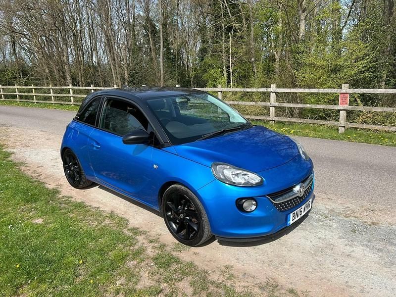 Used Vauxhall Adam 70 HP (51 kW) 2016 Blue Hatchback