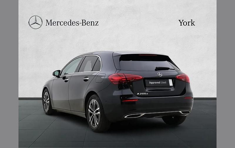 Begagnad Mercedes A200 Executive 147 HK (108 kW) 2024 Svart Halvkombi