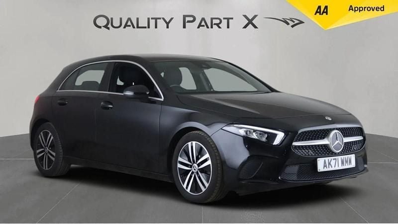 Black Used 2021 Mercedes A180 Hatchback | £16,800 (Good price) - Image 1/4