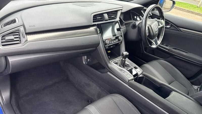 Used Honda Civic Sport Plus 182 HP (133 kW) 2018 Blue Hatchback