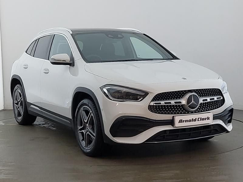 White Used 2022 Mercedes GLA250 Premium Plus SUV | £23,498 (A bit pricey) - Image 1/4