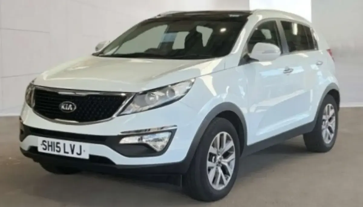 Used Kia Sportage 116 HP (85 kW) 2015 White SUV