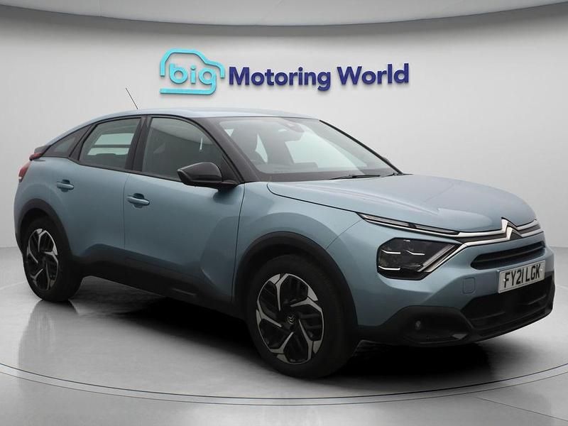 Blue Used 2021 Citroën C4 PureTech Hatchback | £10,504 (Good price) - Image 1/4