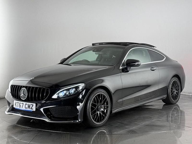 Used Mercedes C250 AMG Line Premium Plus 2017 Black Coupe